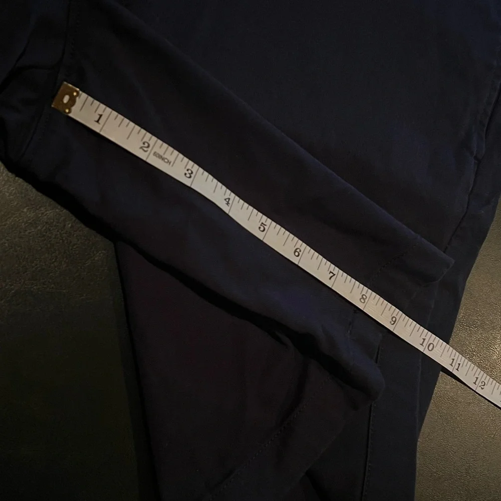 J. Crew Navy Blue Flat Front Shorts